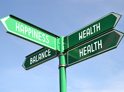 Wealth Street Sign