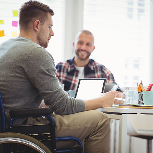 Wheel Chair Online Meeting Wheel Chair Online Meeting
