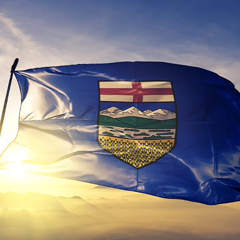 Alberta Flag Alberta Flag